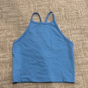 lululemon athletica Blue scuba tank